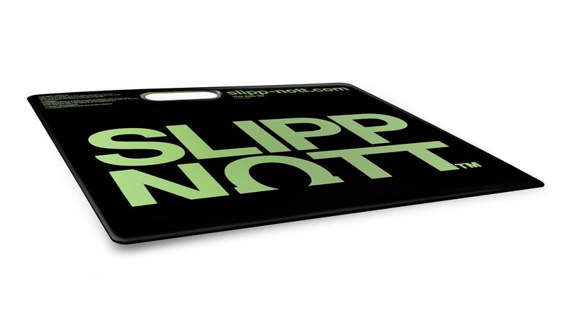 Slipp-Nott Traction Set for Ultimate Grip on The Court (Replacement Mat Included) (Small Base with 75 Sheets Replacement Mat)