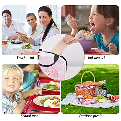 Portable Travel Silverware Set - Reusable Utensils with Case - Beige