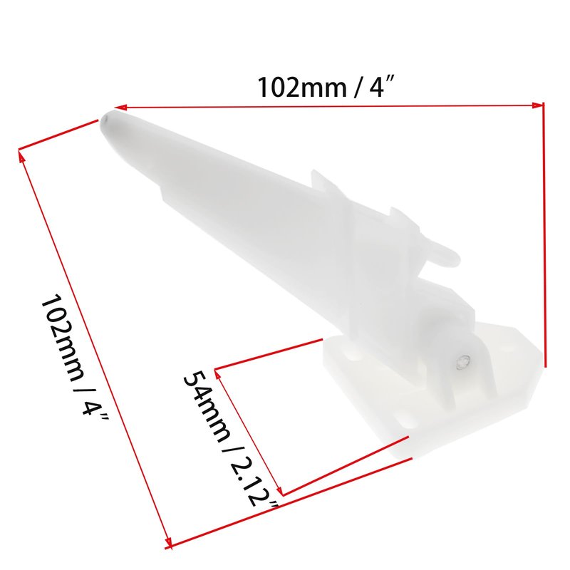 OZXNO 1set Boat Speedometer Pitot Kit Boat Universal Speedometer Kick-up Pilot Tube 80 MPH Boat Speedometer Pickup