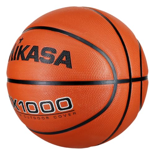 Mikasa BX1000 Premium Rubber Basketball Size 7 – 29.5" (Official Men’s Standard)