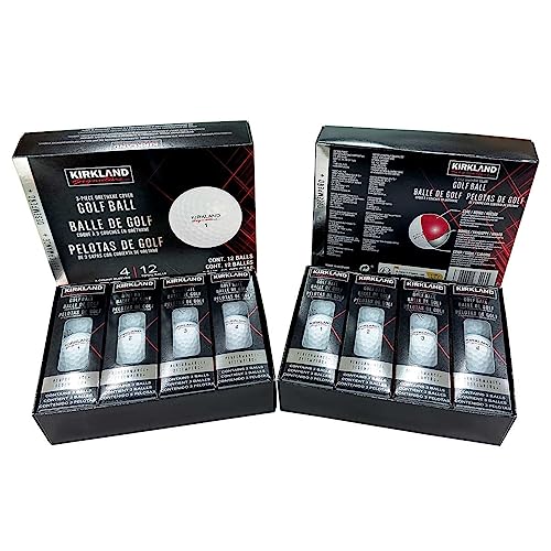 Kirkland Signature 3-Piece Urethane Cover Golf Balls - 24 Count Performance Plus
