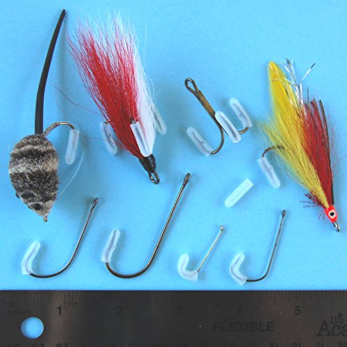 Fish Hook Protector Caps - 100 Count Safety Covers for Lures
