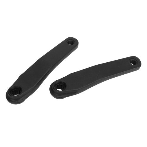 Alomejor Bicycle Crank arms,Easy Installation Lightweight Bike Crank arms Aluminum for Mountain Bikers Road Cyclists commuters mid Drive e-Bikes