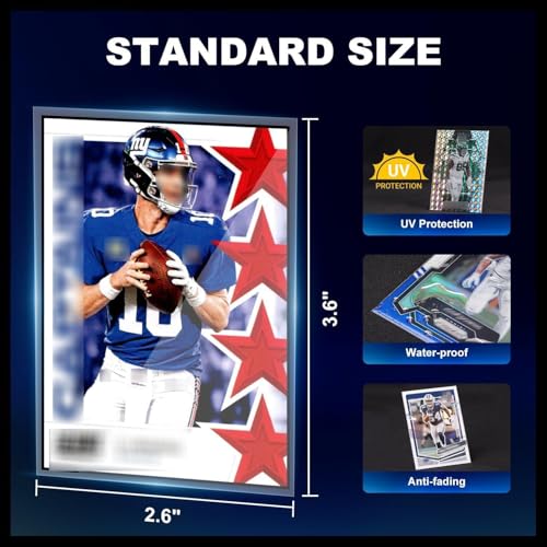 1000ct Clear Soft Card Sleeves for Trading Cards - Standard Size