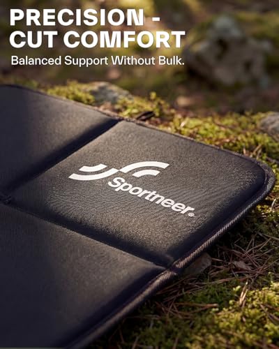 Lightweight Waterproof Folding Seat Pad - Black - 15.75" x 15.75"