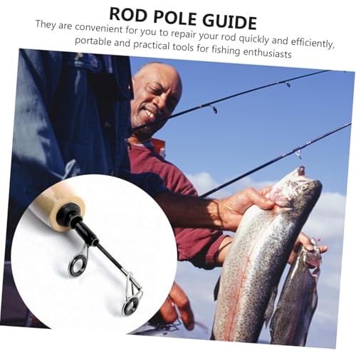 Fishing Rod Tip Repair Kit - 50 Pieces Stainless Steel Ceramic