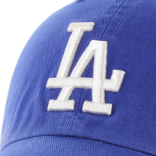 Curved Visor Cap with Strapback - Los Angeles Dodgers