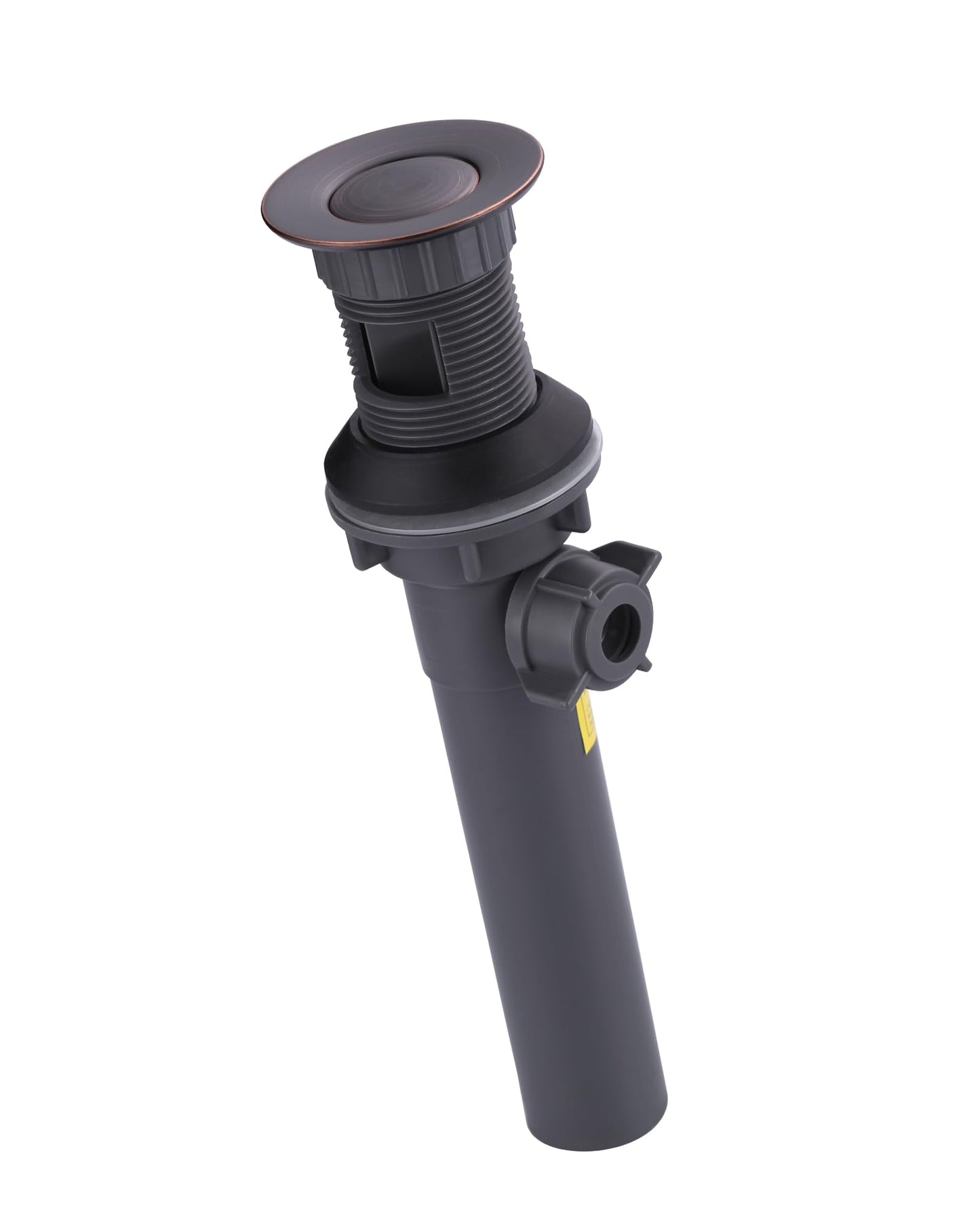 WOWOW Bathroom Drain Assembly Stopper with Lift Rod for Bathroom Faucet Vanity Sink Pop-Up Drain Stopper Assembly with Lift Rod and Overflow，Oil Rubbed Bronze