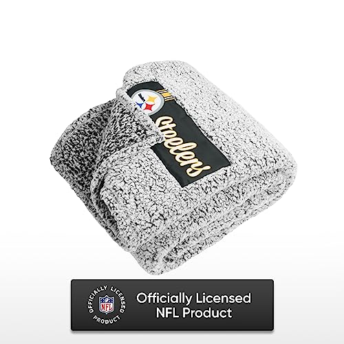 Pittsburgh Steelers Sherpa Blanket - Team Color 60" x 70"