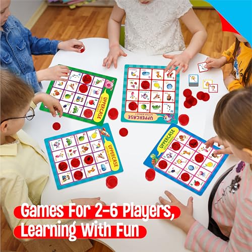 Alphabet Bingo Game - Educational ABC Letter Learning for Kids