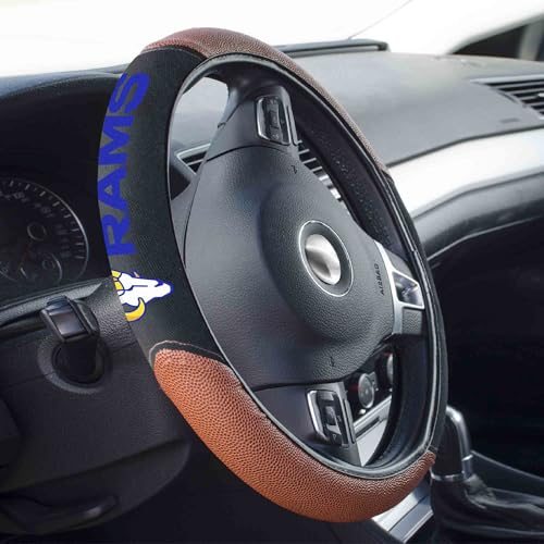 Los Angeles Rams 15" Vinyl Car Mats - Black/Brown