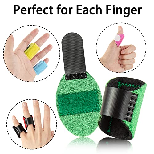 Adjustable Finger Splints - 8pcs Trigger Finger Brace Set