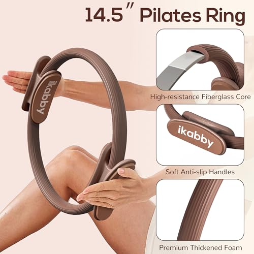 Complete Pilates Kit for Home Workout - Brown