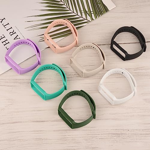 TPU Replacement Bands for Amazfit Band 7 - Black, Blue, Green