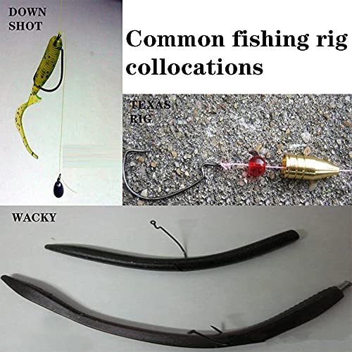 50PCS Fishing Hooks Set - Premium High Carbon Steel with Box