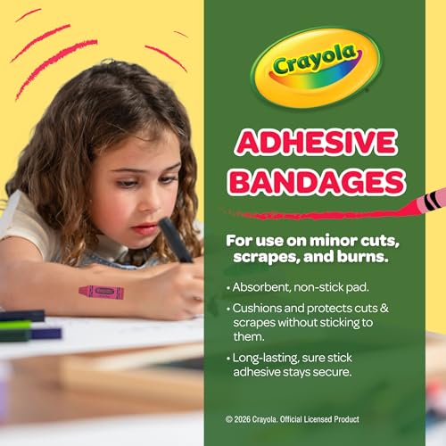 First Aid Kit - Comprehensive 30-Piece Crayola Kit