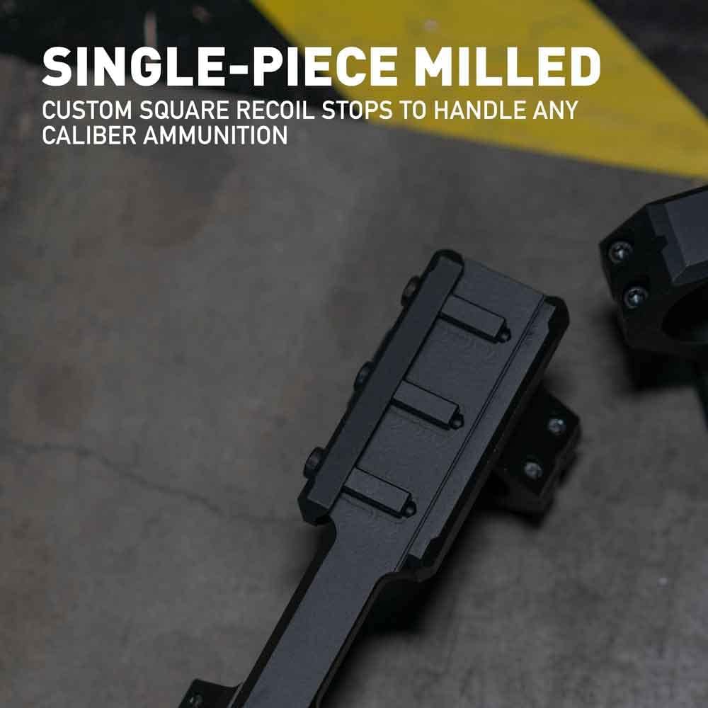 Monstrum Pro Series 7075 Aluminum Scope Mount - Durable & Lightweight Design for Precision Shooting