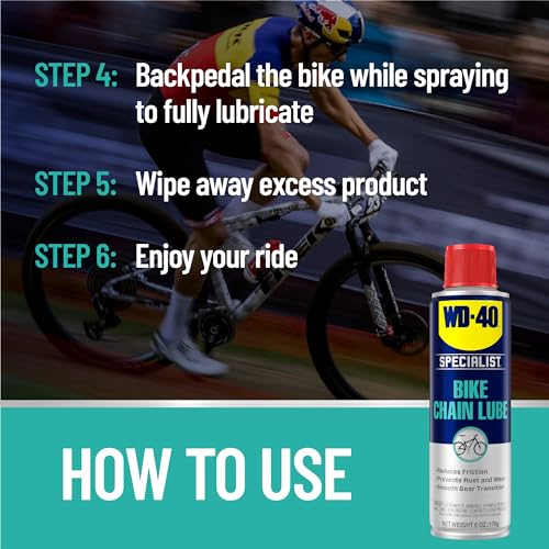 Bike Chain Lubricant - 6 OZ | WD-40 Specialist 1-Pack