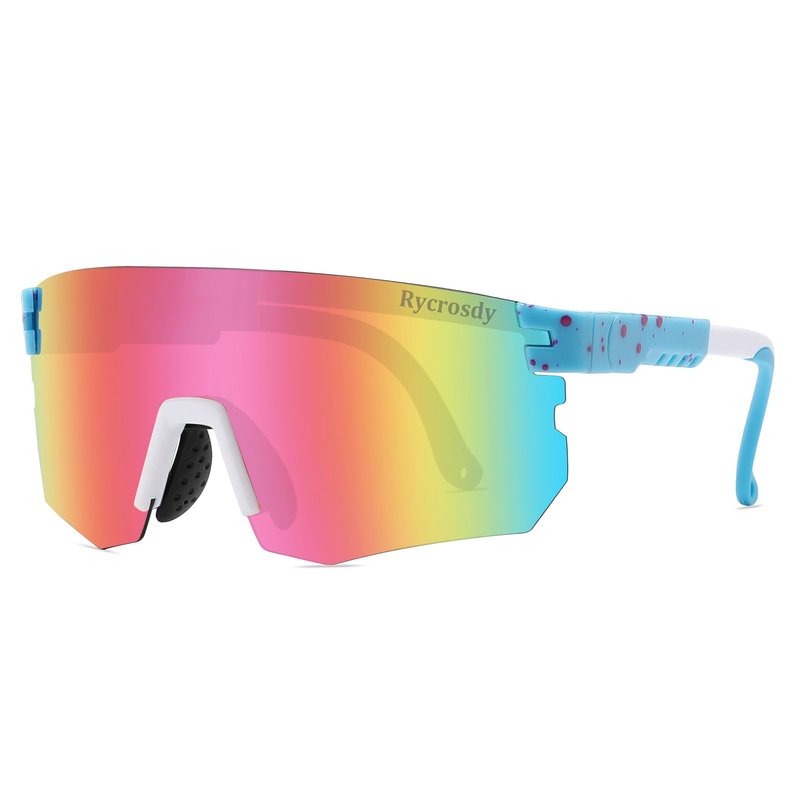 Rycrosdy Two Sizes Polarized Sunglasses UV400 For Adults Youth Men Women Outdoor Sport Baseball Cycling Glasses - JY13