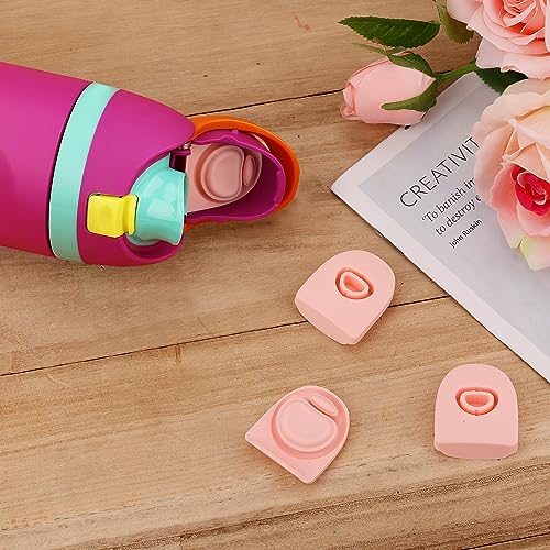 Silicone Replacement Stoppers for Owala FreeSip Bottles - Pink