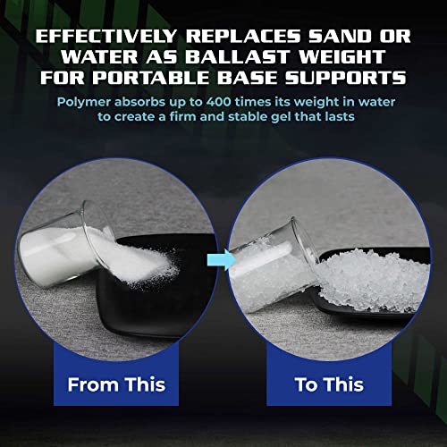 Base Gel Polymer for Stabilizing Basketball Hoops & Sign Bases - 16 oz