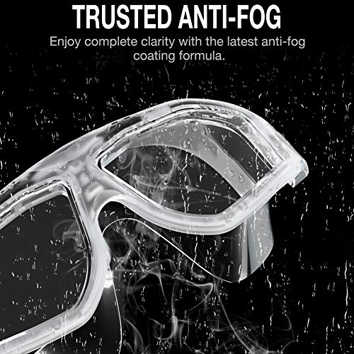 OutdoorMaster Wide View Swim Mask for Adults, Anti-Fog & UV Protection