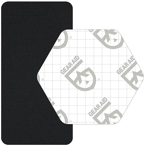 Waterproof Fabric Repair Patches - 2 GORE-TEX Patches (1 Hex & 1 Rectangle)