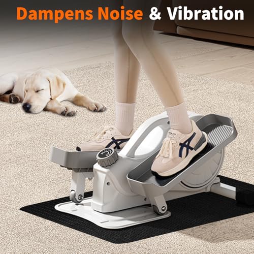 Non-Slip Elliptical & Stepper Mat - 23.6" x 17" - Double-Sided