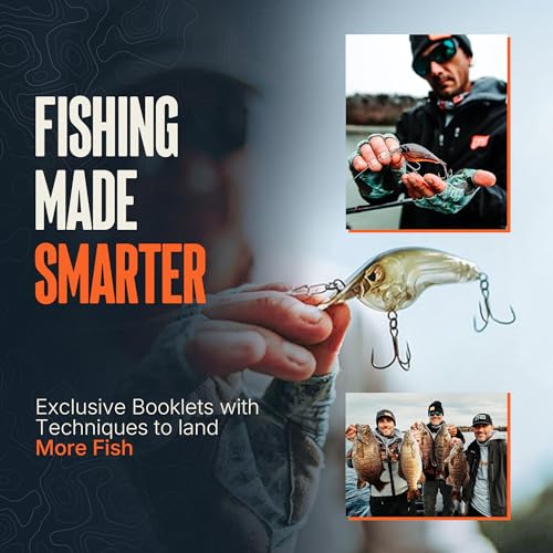 MONSTERBASS Platinum Bass Fishing Kit with 7+ Lures - Mystery Tackle Box for Freshwater
