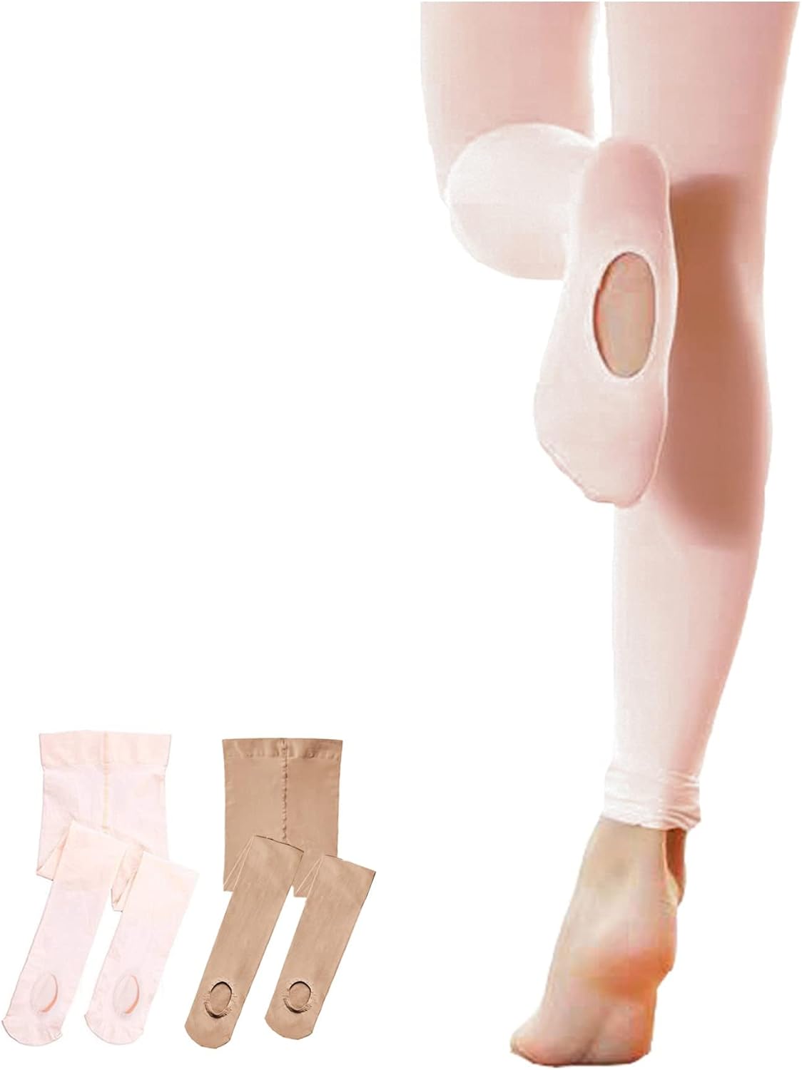 Stelle Ballet Dance Tights - Ultra Soft Convertible Design for Girls & Women | Perfect Fit