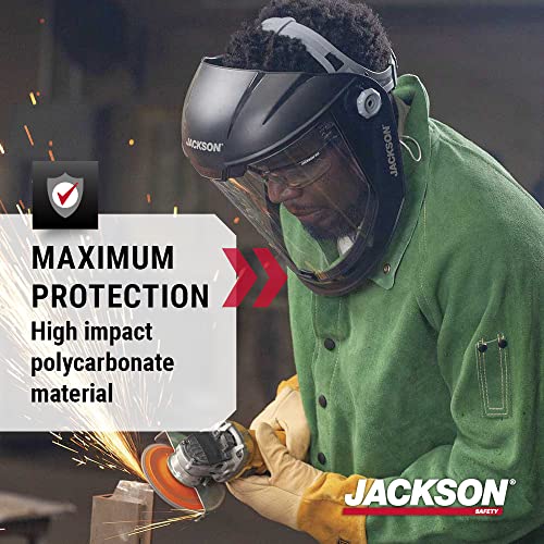 Jackson Safety Replacement Window for MAXVIEW Premium Face Shield Mask - ANSI Z87.1 - Anti-Fog - Clear Tint