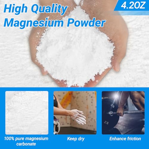 4.2oz Gym Chalk Ball - Pure Magnesium Carbonate Grip Powder