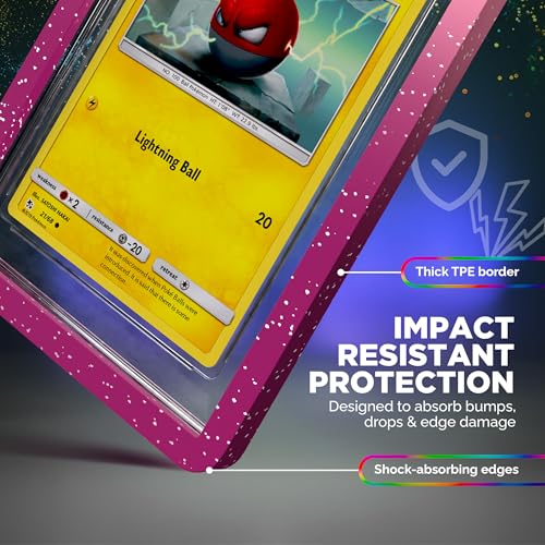 10 Pack PSA Slab Guards - Durable TPU Protector for Graded Cards
