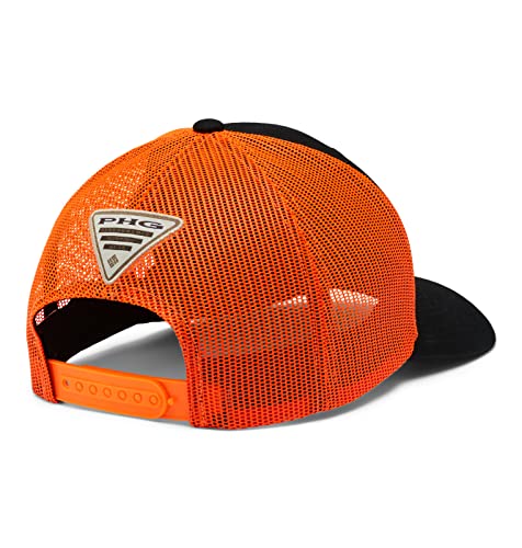 Columbia Black Blaze PHG Game Flag Mesh Snapback Hat - One Size