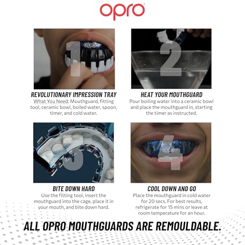 Instant Custom-Fit Mouthguard for Boxing, MMA & Rugby - Maximum Protection