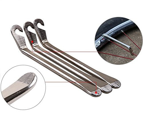 Bicycle Tire Levers - Stainless Steel Repair Tool Set of 3