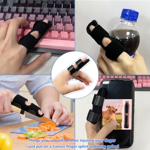 Adjustable Finger Splints - Support for Arthritis & Injuries