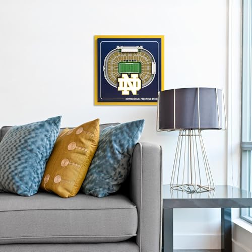 3D Stadium Wall Art - Multi-Layer Replica for Sports Fans