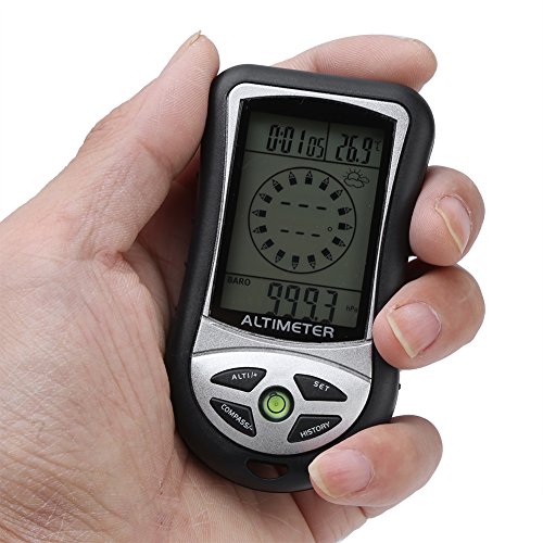 Digital Altimeter & Compass - Multi-Function Hiking Device