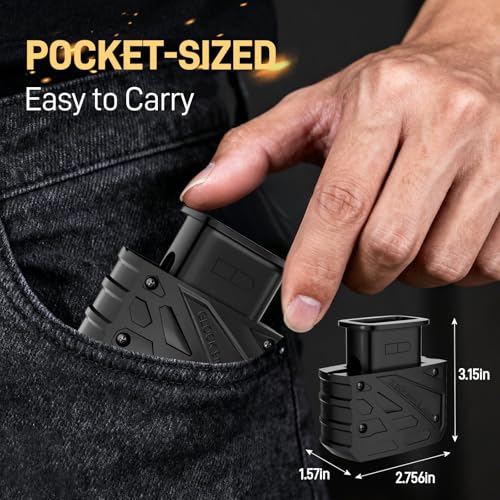 Glock Speed Loader for 9mm/.40 S&W - Quick Loading - Matte Black