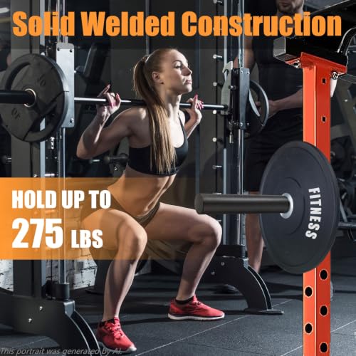 CAELUM 5/8" Hole Weight Plate Holder Rack for 2x2, 2x3, 3x3 Power Cages