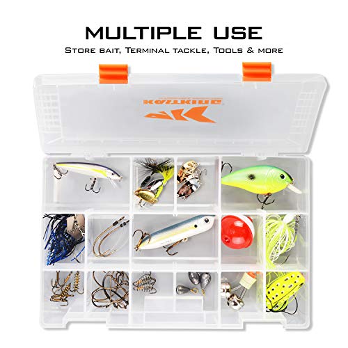 3600 & 3700 Fishing Tackle Storage Boxes with Removable Dividers