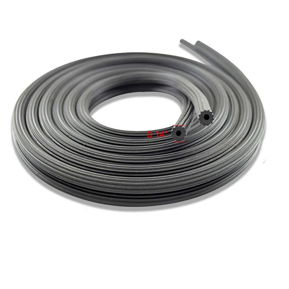 Takelablaze Windows Screen and Screen Door Repair Kit Including Steel/Nylon Roller with Bearing, Spline Removal Hook, Screen Retainer Spline and Screen Clips for Installing Door Window Mesh, 5pcs