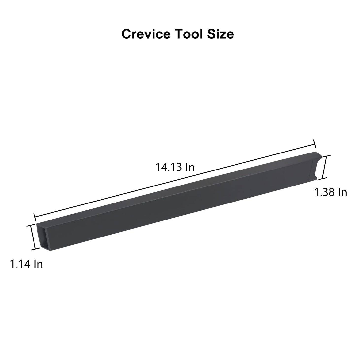 CPAI Crevice Tool Compatible with Bissell 2390 2390A 2284W 23903 Pet Hair Eraser Lithium Ion Cordless Hand Vacuum
