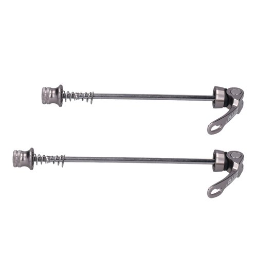 Quick Release Skewers, Front & Rear, Pack of 2, for Mountain Biking, Road Biking, City Cycling, and Long-Distance Travel