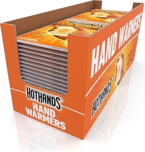 Bulk Pack Hand Warmers - 40 Pairs of Instant Air-Activated Warmers
