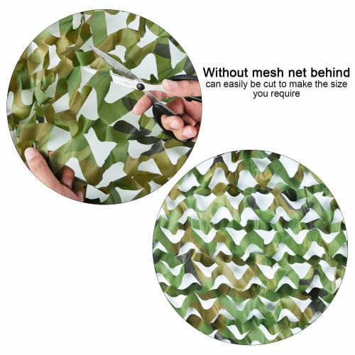 Camouflage Netting Bulk Roll - Woodland Camo, 1.5 x 2 m