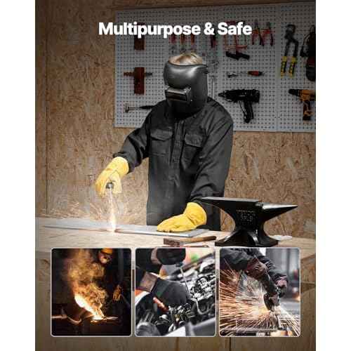 VEVOR mens Flame Resistant Welding Jacket