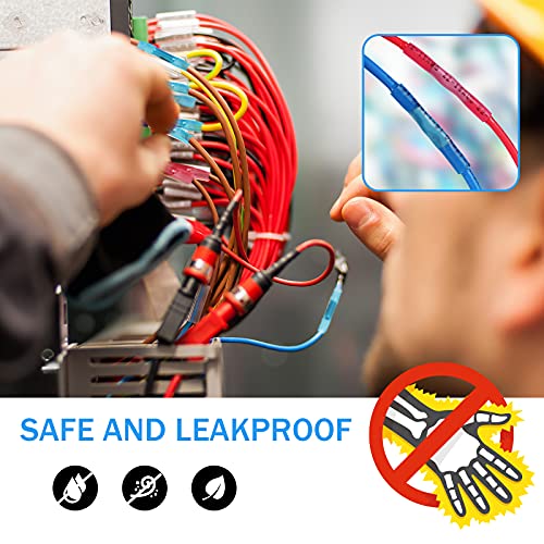 90PCS Waterproof Heat Shrink Wire Connectors Kit - Automotive & Marine