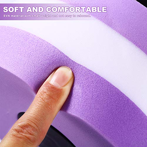 SEWACC Aquatic Dumbbells – Foam Water Weights for Pool Exercise (2 Pcs, Purple)